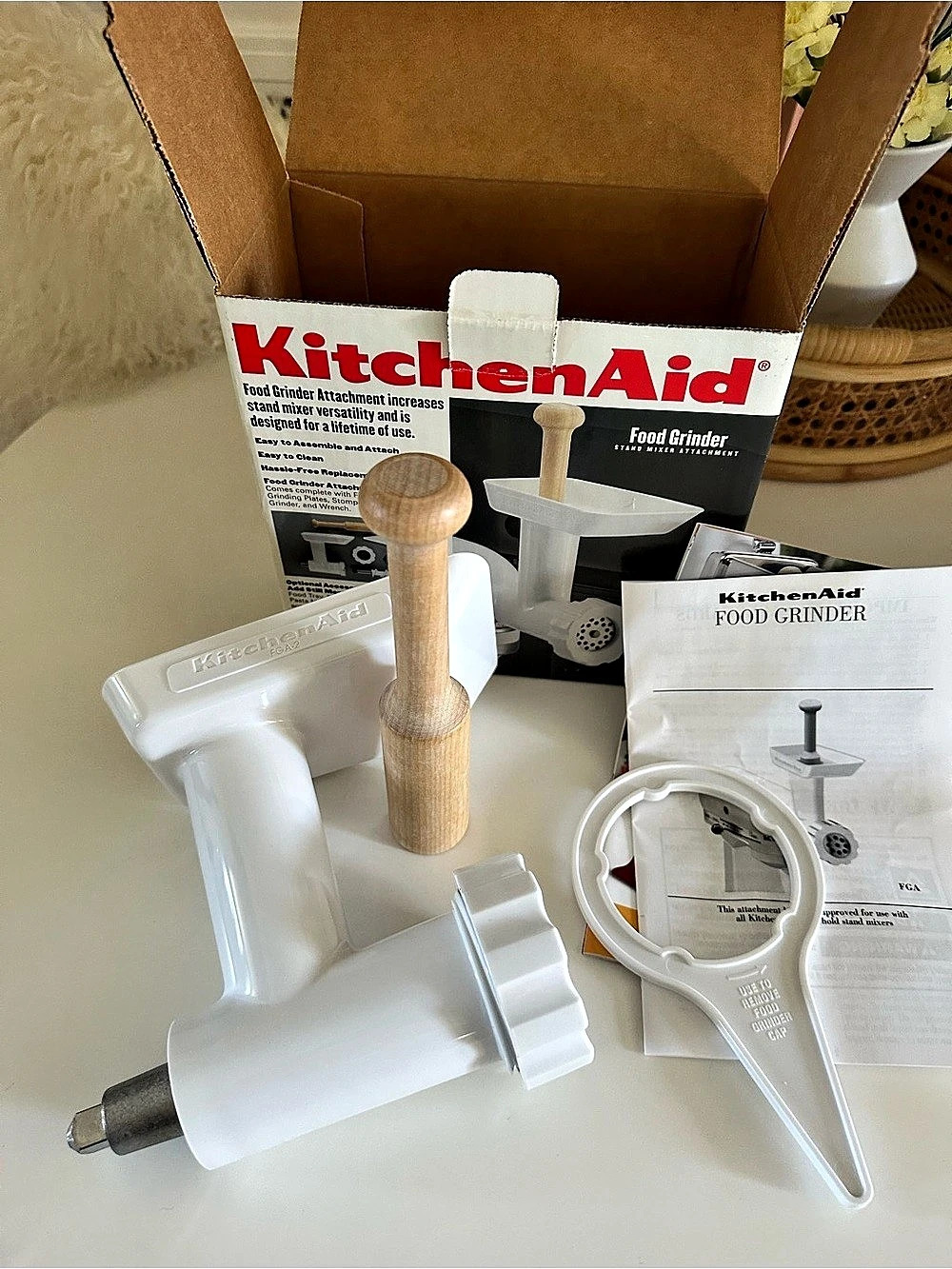 New KitchenAid Food Grinder Attachment